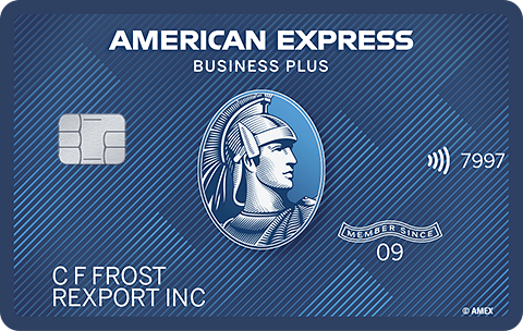 American Express Blue Business Plus card