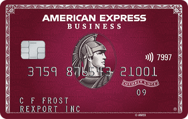 American Express Plum Business card