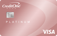 Credit One Bank® Platinum Rewards Visa® with No Annual Fee