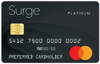 Surge® Platinum Mastercard®